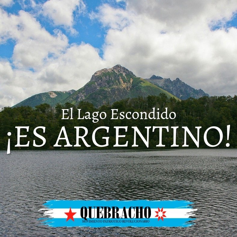 MPR_Quebracho's tweet photo. ¡PIRATA LEWIS, BASTA DE ATROPELLOS, EL LAGO ESCONDIDO ES ARGENTINO!

Desde el MPR Quebracho nos solidarizamos con las compañeras y compañeros movilizados en defensa de la soberania del Lago Escondido, hoy usurpado por el empresario pirata (amigo de Macri), Joe Lewis. https://t.co/Km1XJUXZZJ