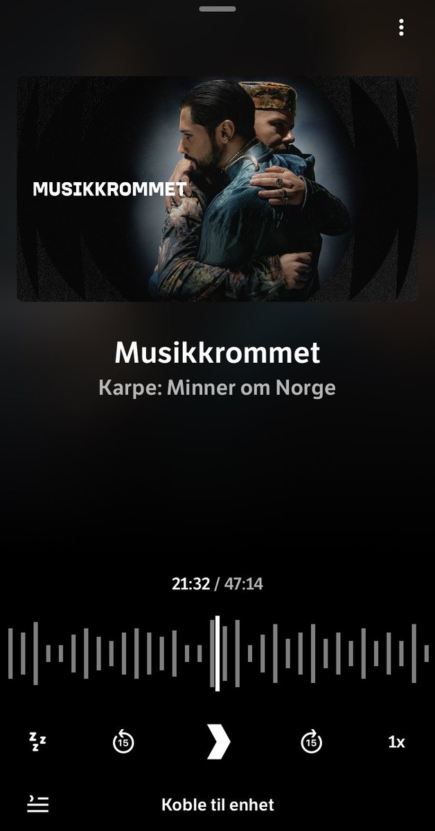Mats Borch Bugge (@matsborchbugge) on Twitter photo Denne episoden er beint ut lekkert produsert og historien svært godt fortalt av <a href="/sandippa/">Oddvar Breaux</a> og Ida Madsen Hestman. Karpe kontekstualiseres både samfunnsmessig og musikalsk. Verdt en lytt! #musikkrommet #nrk Denne episoden er beint ut lekkert produsert og historien svært godt fortalt av <a href="/sandippa/">Oddvar Breaux</a> og Ida Madsen Hestman. Karpe kontekstualiseres både samfunnsmessig og musikalsk. Verdt en lytt! #musikkrommet #nrk