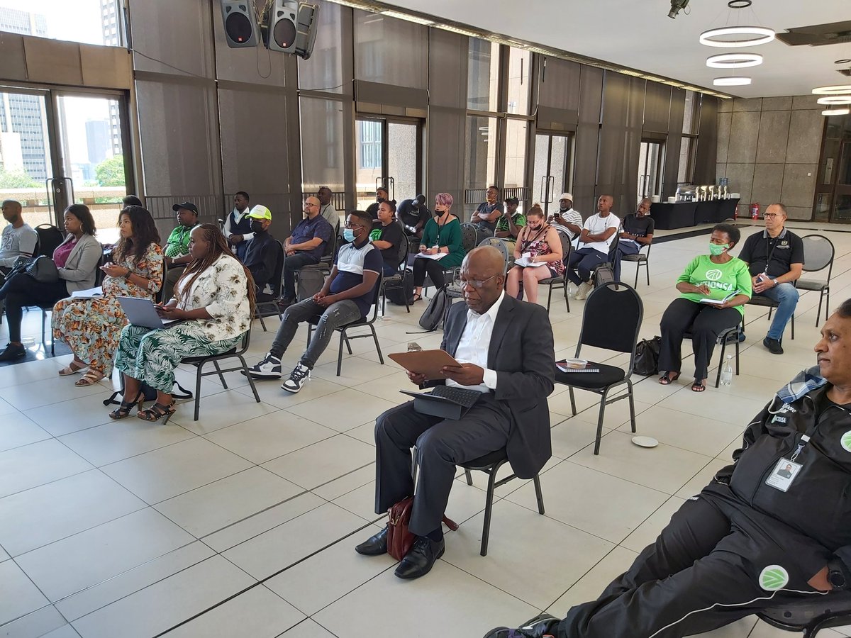 SthembeloMajola's tweet photo. The leader of the #SuperCaucus is now on the floor addressing caucus Cllr @HermanMashaba. https://t.co/ClacMeSm6c