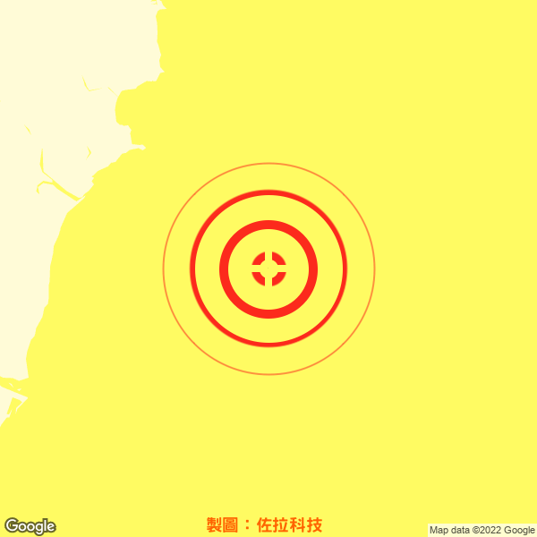 剛才的有感地震在哪裡？ tweet media