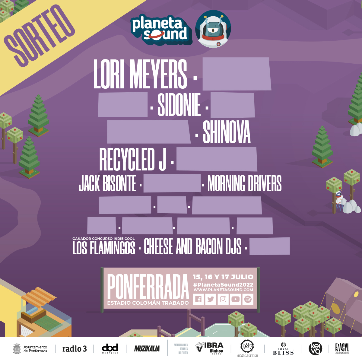 planeta_sound's tweet photo. #SORTEO🚀 ¿Quieres venir a #PlanetaSound2022? Regalamos dos abonos generales.

🎶¿Te apuntas? Solo tienes que: 
🚀Seguirnos. 
🚀Retwittear.

Participa hasta el domingo 13 a las 23:55h.
Consulta las bases legales en https://t.co/sp0VO8G6lb. https://t.co/JEpcOOynY3