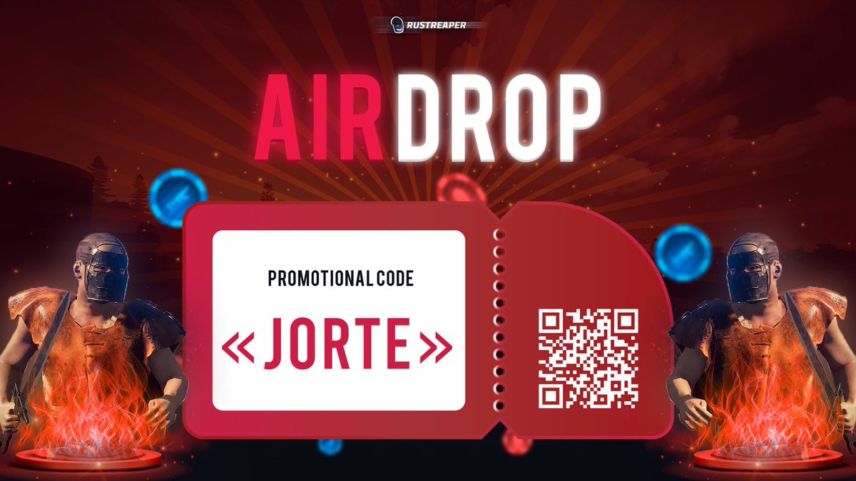 Good luck on your bets today and have a wonderful day! 🎁

Promo code: Jorte
Uses: 1500x
Prize: 150c

RUSTReaper.com 💰