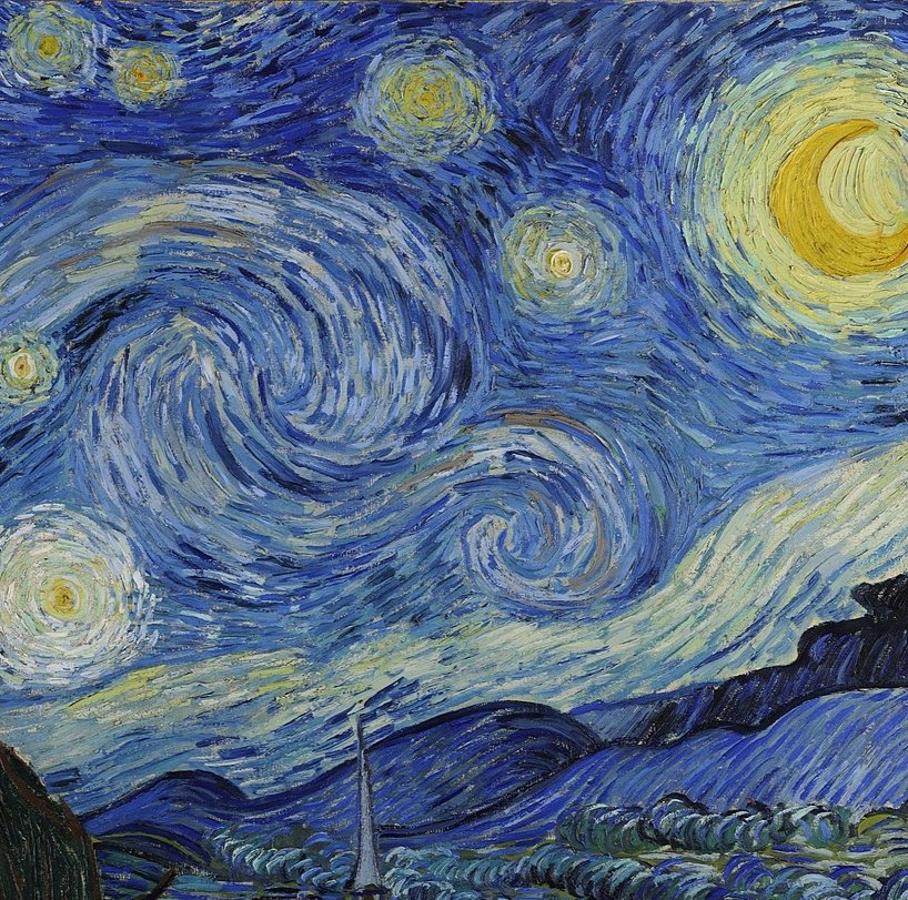 Albrecht Altdorfer (1529) / Vincent van Gogh (1889)