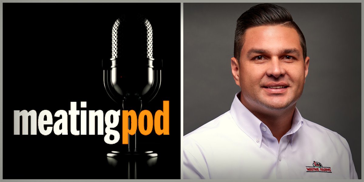 MPScienceEditor's tweet image. We're talking a novel approach for pathogen control and food safety management in poultry processing with Juanfra De Villena, director of quality assurance and food safety at Wayne Farms in the new episode of #MeatingPod. meatm.ag/meatingpod #amazing