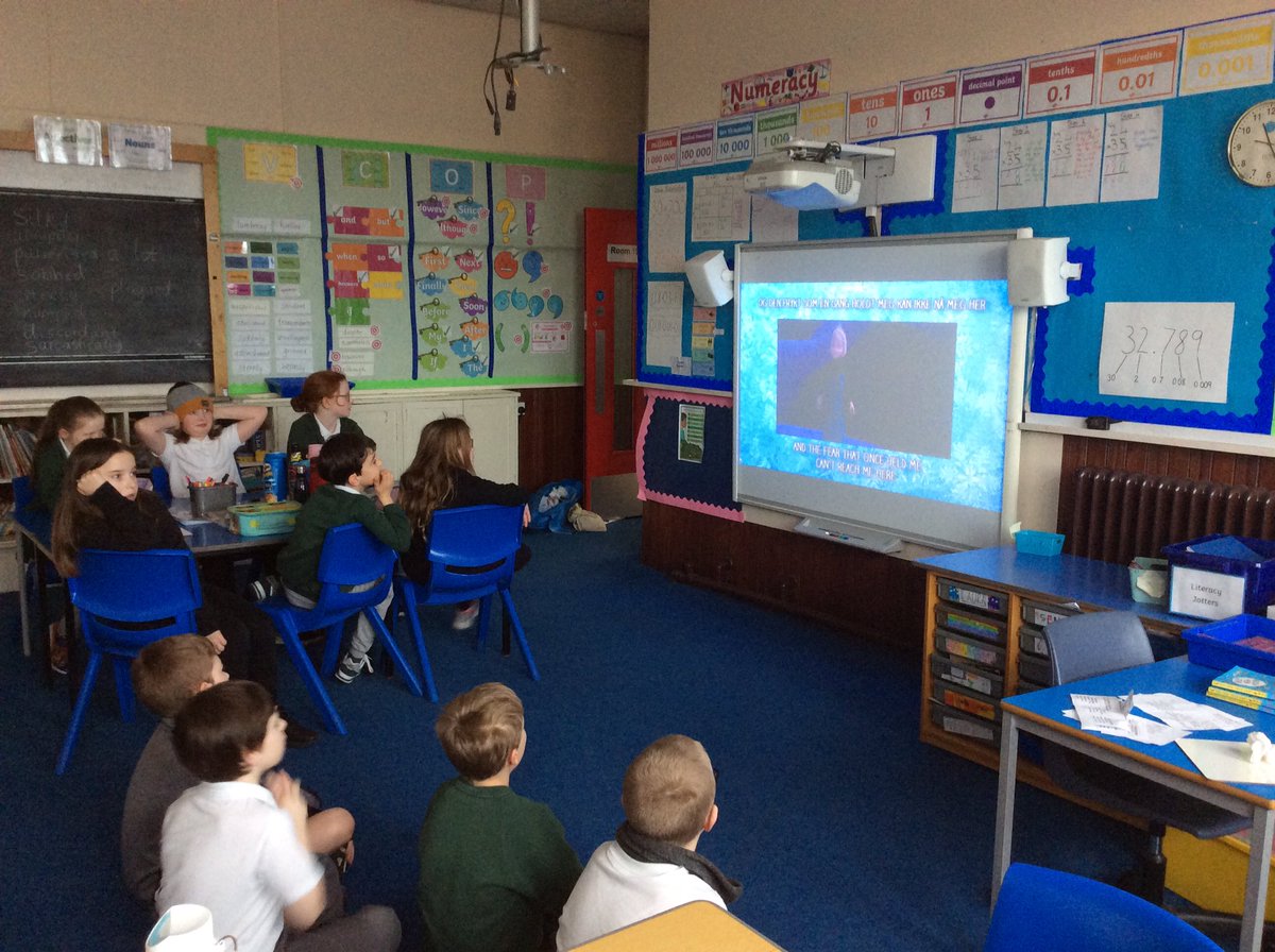 R19 had lots of fun celebrating Languages Week Scotland last week with lots of different activities. We managed to complete the register in 6 languages! Thank you to everyone in the class who shared a language with us! <a href="/SchoolBroomhill/">BroomhillSchool</a>