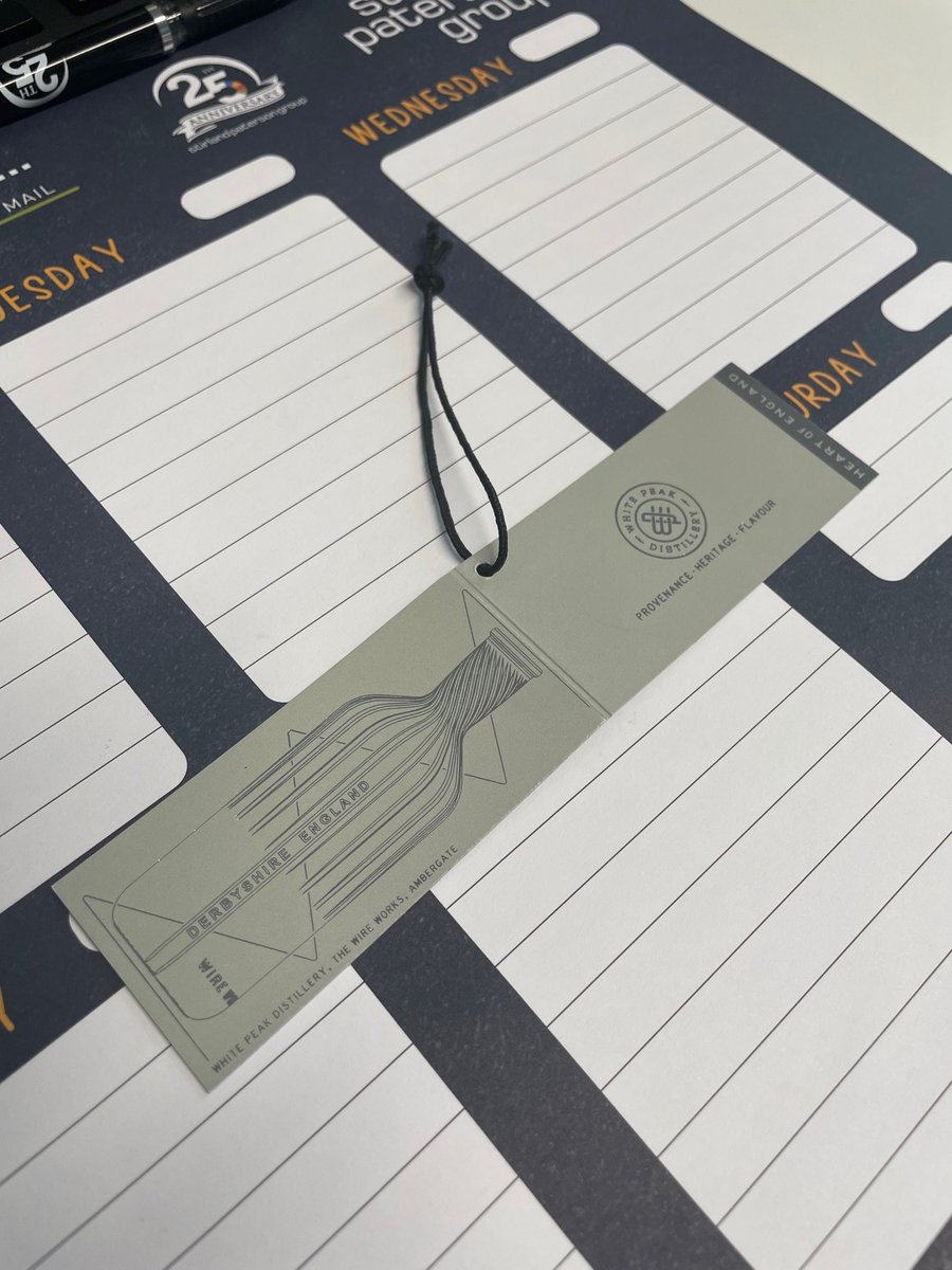 Last month, we were proud to work alongside a local business to produce bottle swing tags for their first-ever Single Malt Whisky. Congratulations to @whitepeakwhisky on a successful launch. It is a pleasure to work alongside you all #print #distribution #local #business