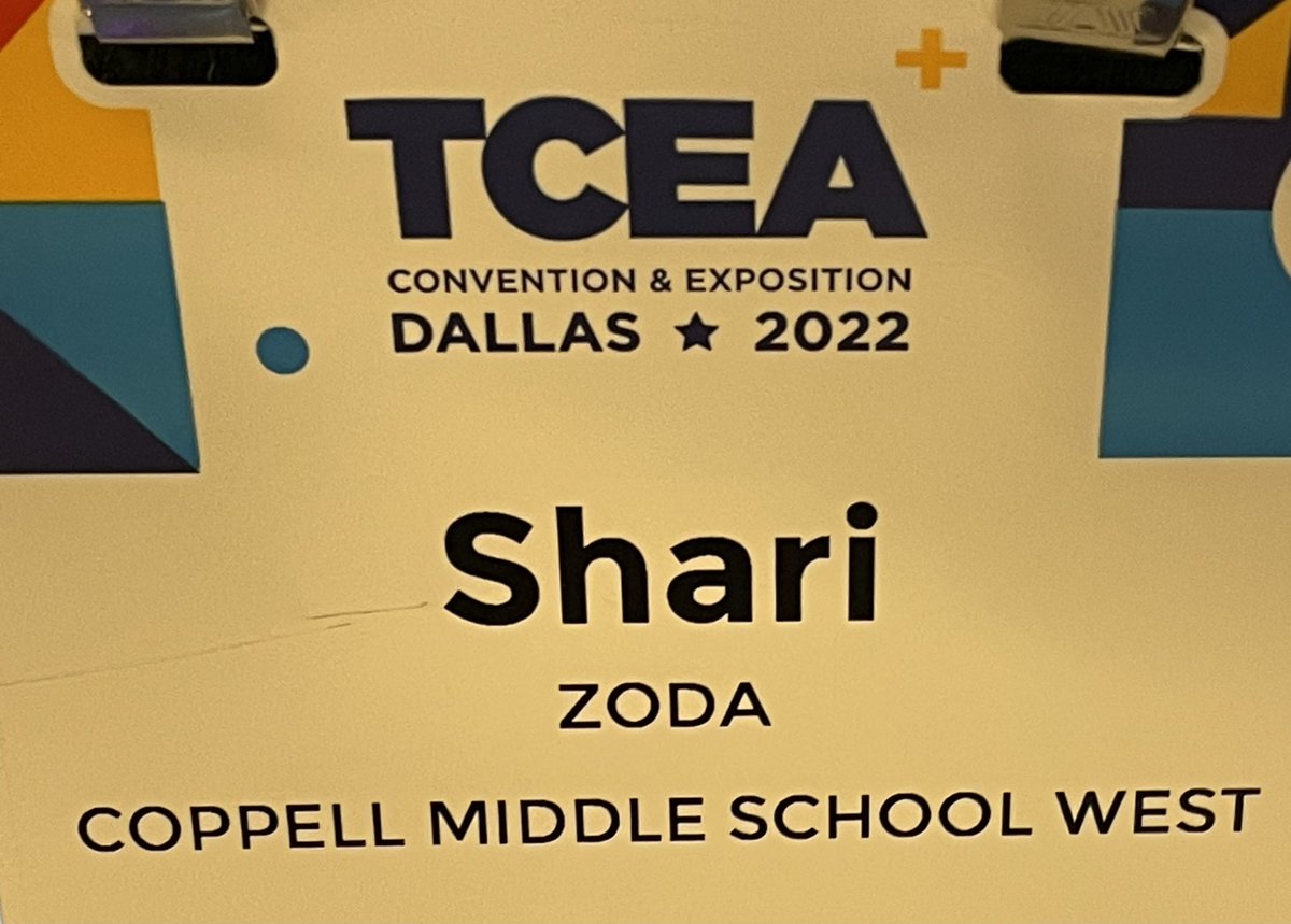 Excited to soak in some learning at TCEA! #TCEA22 #westfam