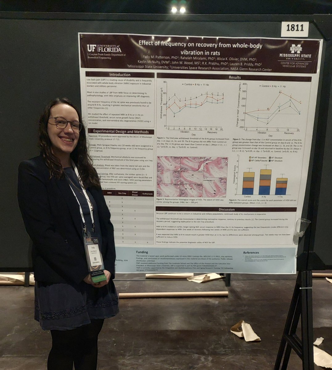 Come check out my #ORS2022 poster (1811) tomorrow at 9 AM! I'm excited to present part of my dissertation research <a href="/msstate/">Mississippi State</a>.