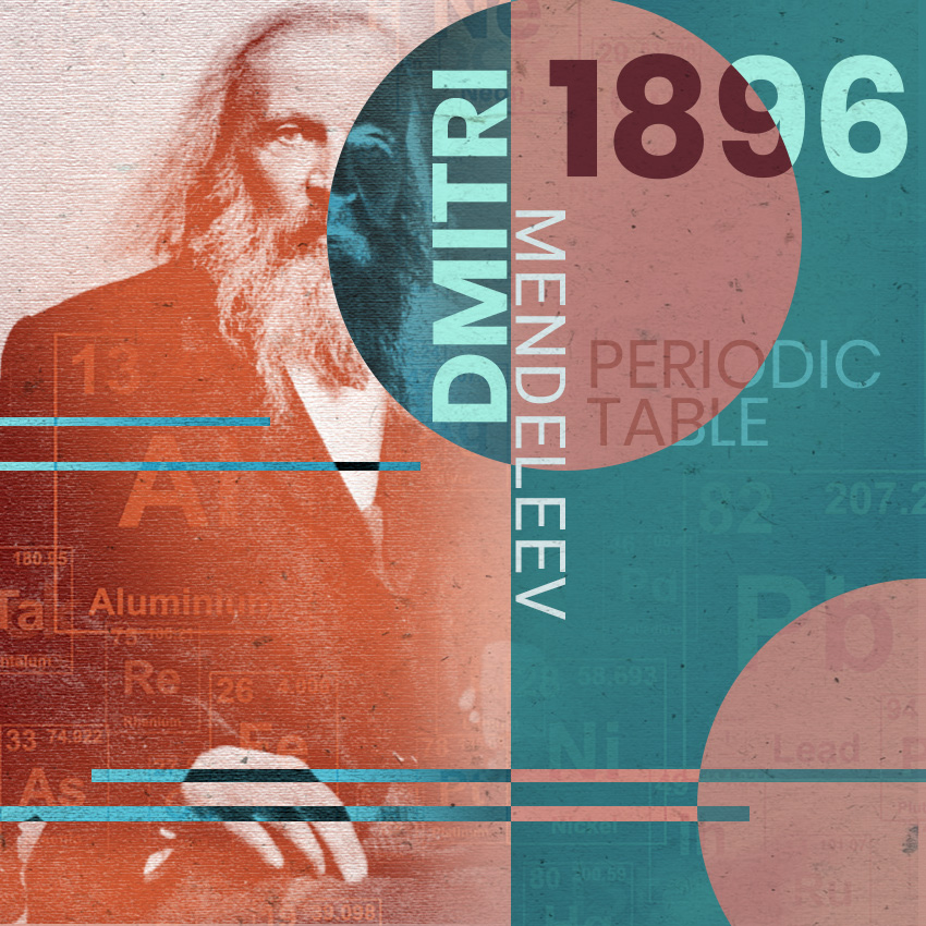 In 1896, a Russian chemist by the name of Dmitri Mendeleev started the development of the periodic table, arranging chemical elements by atomic mass. Over the course of years gone by, new elements were discovered giving chemists a new scope of elements to work with. ​🧪