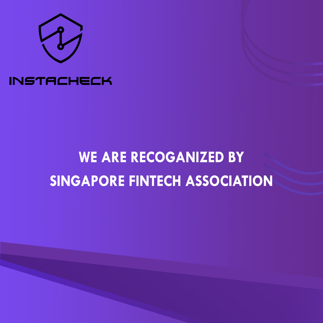 instacheckAML's tweet photo. Instacheck is recognised by the Singapore FinTech Association as a Fintech Company.
#Instacheck #singapore #fintech #technology #credibility https://t.co/rv3iOGW8dG