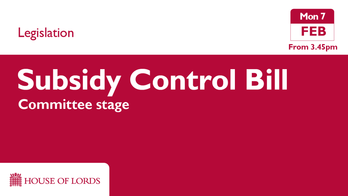 UKHouseofLords's tweet photo. In Grand Committee, work away from the chamber: members continue to examine the #SubsidyControlBill.
📺 Watch from 3.45pm https://t.co/arJWl2gEf7 https://t.co/W6yNQWq7Nm