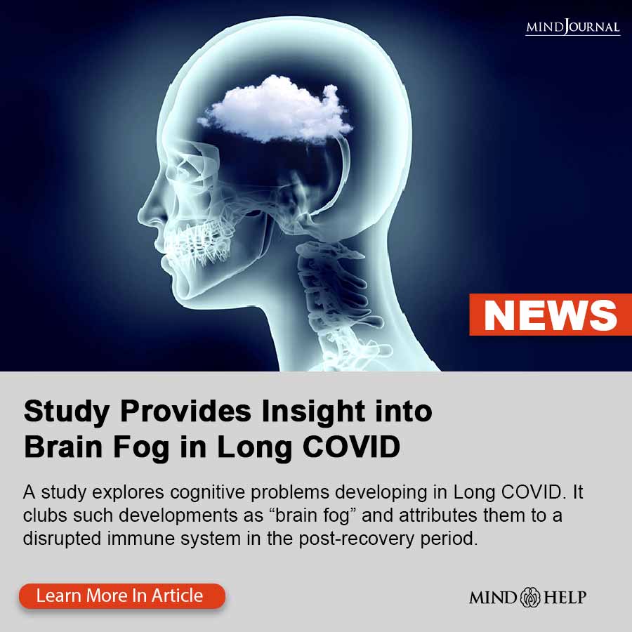 Mind Help on X: Study Provides Insight into Brain Fog in Long