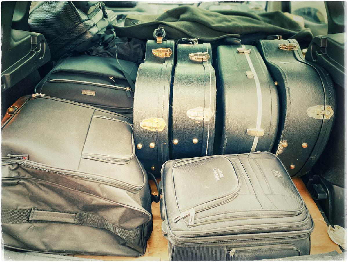 jamielawsonuk's tweet photo. The car’s packed. Off for a week of songwriting with Tim Ross. Hoping to find a couple more songs for the next album. Wish us luck. Jx https://t.co/cE28OsTJcJ