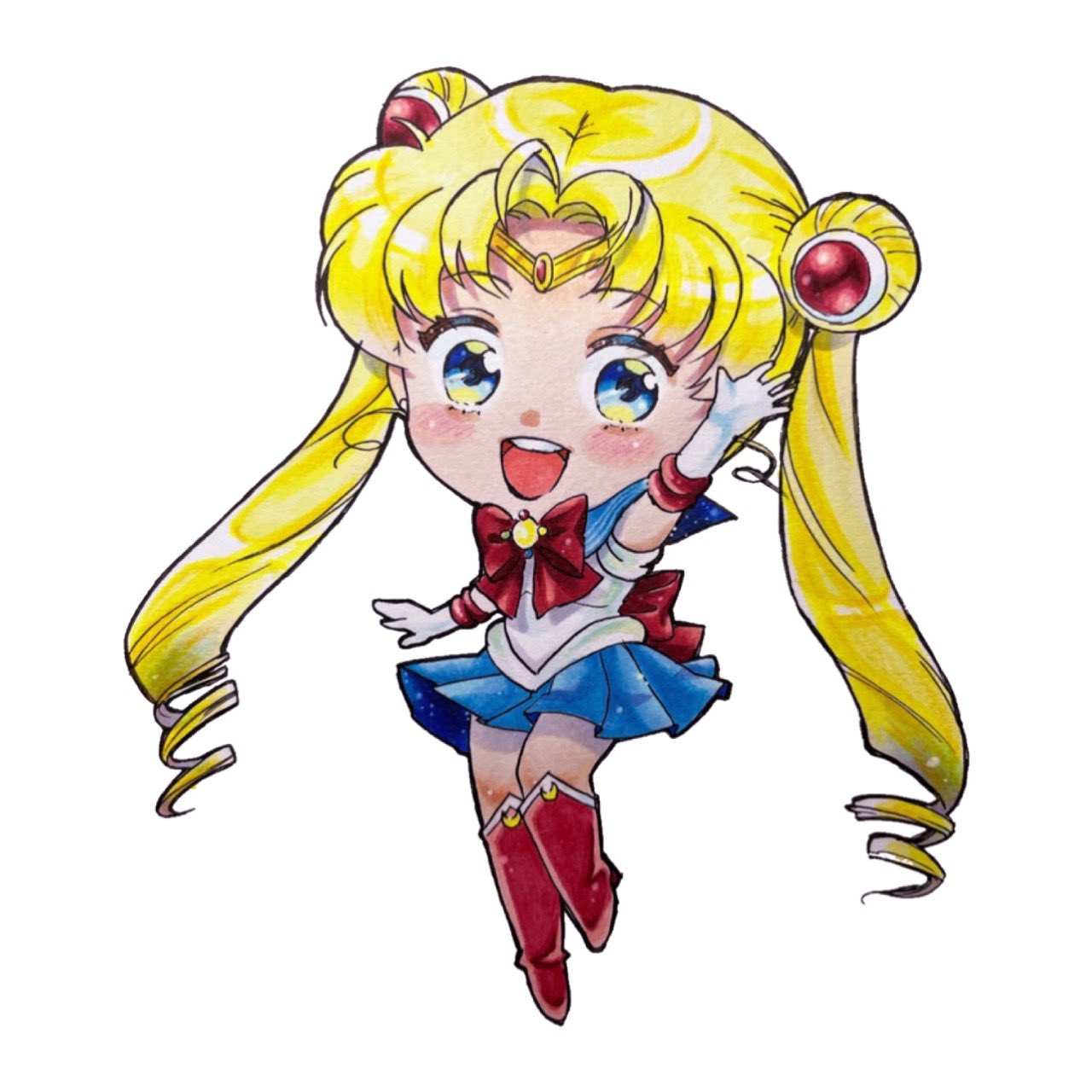 Kuru Eくるえ セーラームーン セーラームーン Sailormoon 月野うさぎ うさぎちゃん 可愛い かわいい Cute コピック Copic アナログ アナログイラスト T Co Z3e0mgxngy Twitter