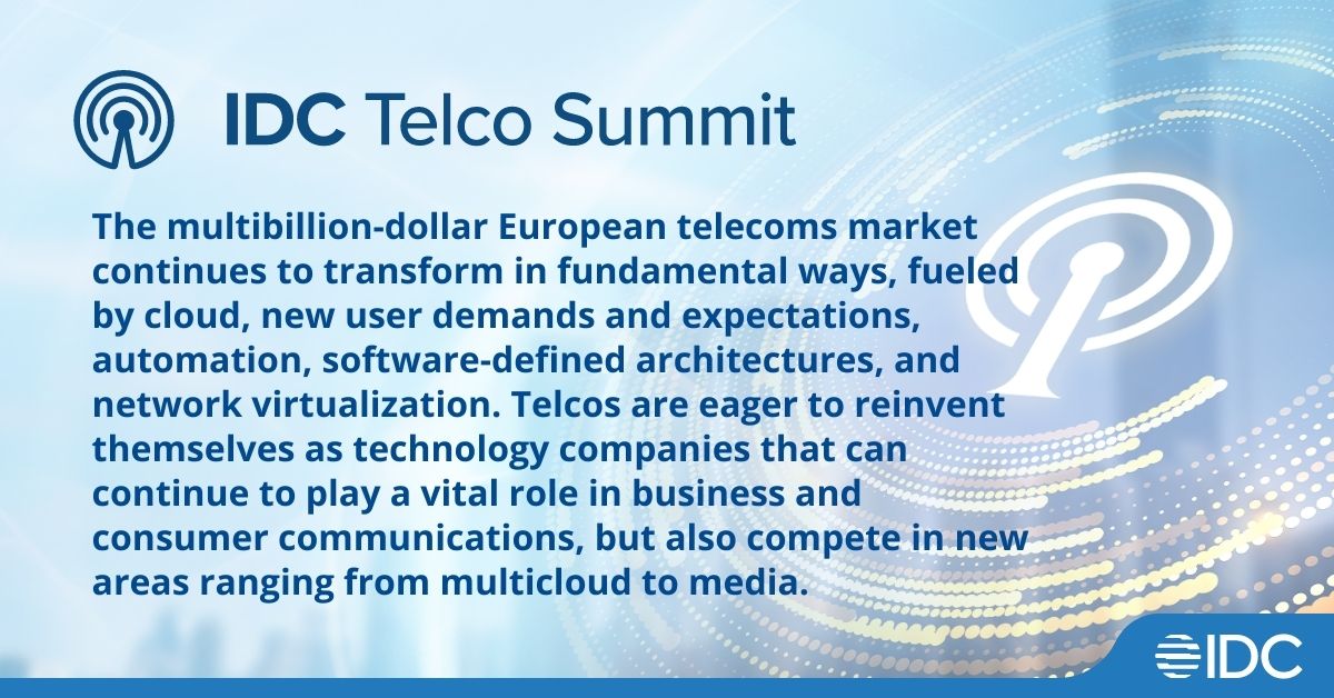 For sponsorship opportunities on this exciting, new IDC Summit, contact Magdalena Matuszewska on mmatuszewska@idc.com. For more information on the summit itself, click here: idc.com/eu/events/6957…