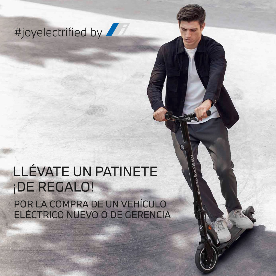¡𝗟𝗹𝗲́𝘃𝗮𝘁𝗲 𝘂𝗻 𝗽𝗮𝘁𝗶𝗻𝗲𝘁𝗲 𝗕𝗠𝗪 𝗚𝗥𝗔𝗧𝗜𝗦!
Ven a @engasabmw y por la compra de un vehículo eléctrico nuevo o de gerencia llévate un patinete eléctrico #BMW Regalo envuelto
👉bit.ly/34fDWNf

#bmwengasa #bmwvalencia #concesioanriobmw #engasabmw
