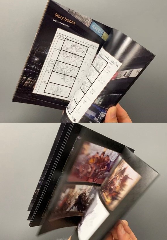 『#KINGSGLAIVE FFXV』4KリマスターBOX発売まであと2日！気になる中身を少しご紹介…
【③KINGSGLAIVE FFXV File Fragments】
イラスト・CGアートに加え、厳選した一部シーンの絵コンテも初収録の豪華ブックレット！特別描きおろしアートのアイデアスケッチも公開🌟王の剣の皆様は必見です！