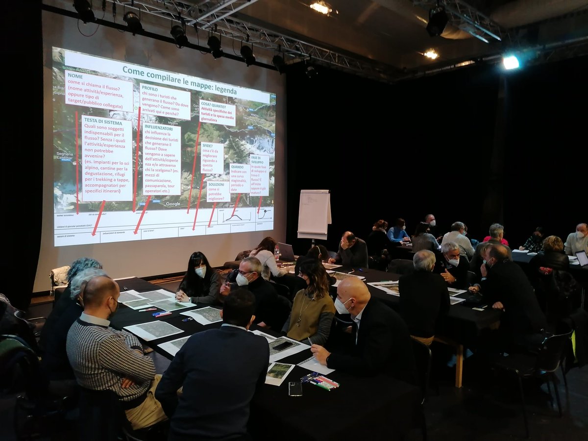 Da questa mattina circa 40 operatori del #turismo sono impegnati nel #workshop che segna l'avvio della nuova fase della redazione del Programma di sviluppo turistico del <a href="/ComunediAosta/">Città di Aosta</a>.