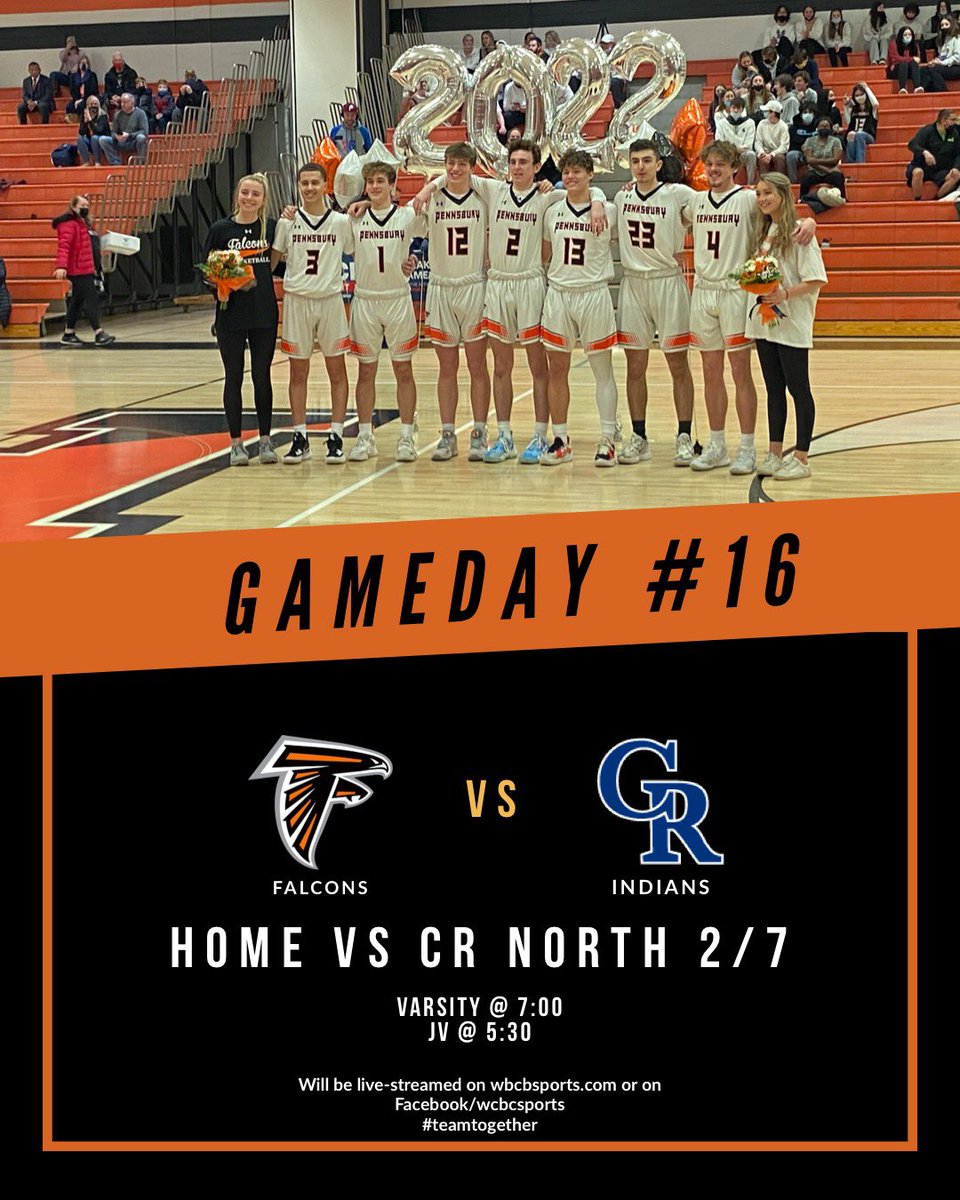 Game Day!!!

Home vs CR North

#teamtogether