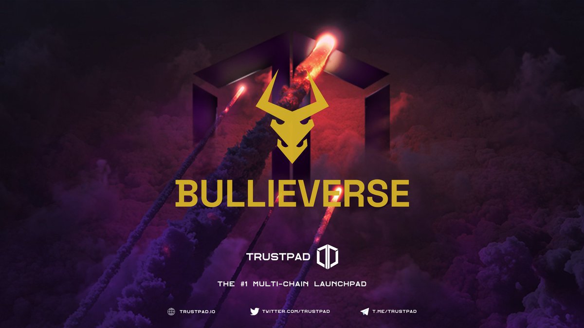🔥 @Bullieverse is Launching on @TrustPad 🚀 🚀 🏝️ An amazing open world #metaverse island built on #UnrealEngine with an arcade of #P2E games 🔥 ⏰ #IGO starts: Feb 12, 11:00 UTC on #TrustPad 🚀 More details 👉 trustpad.io/pool/bulliever… Don't miss it! 👀 $BULL #PlayToEarn