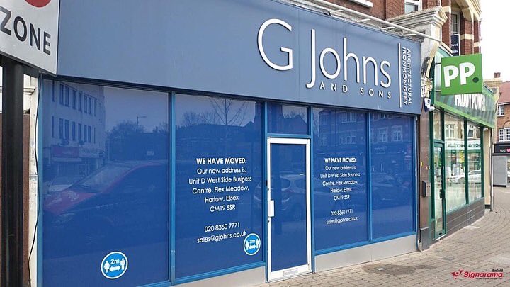 Charlie Sendula (@thesignexpert) on Twitter photo Full coverage window graphics produced and installed for G Johns & Sons Ltd, as they have relocated to a new address.
Window graphics are versatile, cost-effective and eye-catching.
If you need #windowgraphics for your business, call 0208 804 0876 today! 📞
<a href="/G_Johns_AI/">G Johns & Sons Ltd</a> Full coverage window graphics produced and installed for G Johns & Sons Ltd, as they have relocated to a new address.
Window graphics are versatile, cost-effective and eye-catching.
If you need #windowgraphics for your business, call 0208 804 0876 today! 📞
<a href="/G_Johns_AI/">G Johns & Sons Ltd</a>