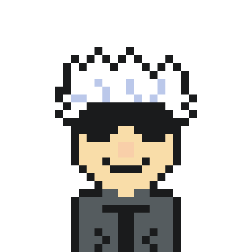 vanboyx88's tweet photo. latest nft!!

does it look like gojo?
#NFT #nftart #NFTCommunity #NFTs https://t.co/BpDW42shhs