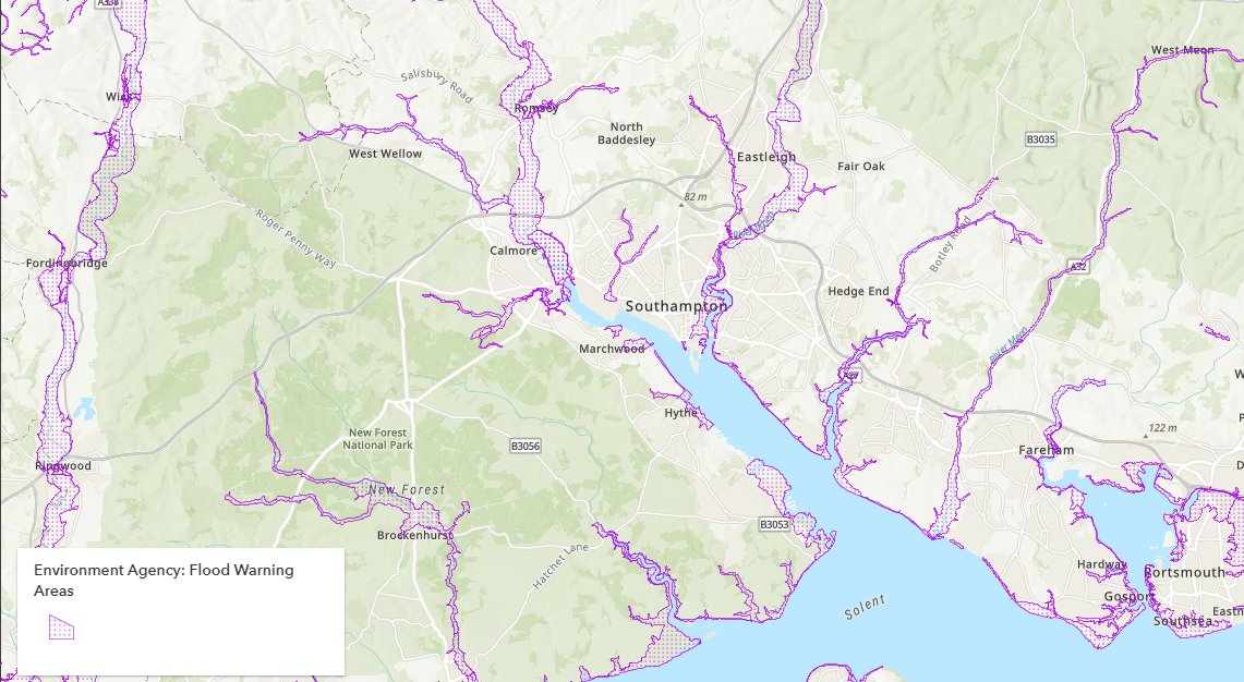 Environment Agency Flood Maps Esri Uk On Twitter: "New Flooding Datasets From The @Envagency Have Been  Added To #Arcgis #Livingatlas. These Include: Flood Warning And Alert Areas  And The Flood Map For Planning Data Series To