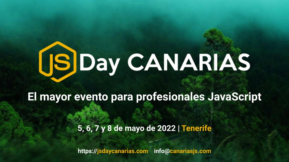 🔥 #JSDayCAN2022 🔥

Quedan 22 días para que cerremos el #C4P del evento.

Si aún no has enviado tu propuesta, no lo dejes pasar y sigue estos pasos:

1⃣ Ve a jsdaycanarias.com
2️⃣ Login con Google
3️⃣ Submit proposal
4️⃣ Rellena tu perfil
5️⃣ Envía tu propuesta

Date prisa!!!