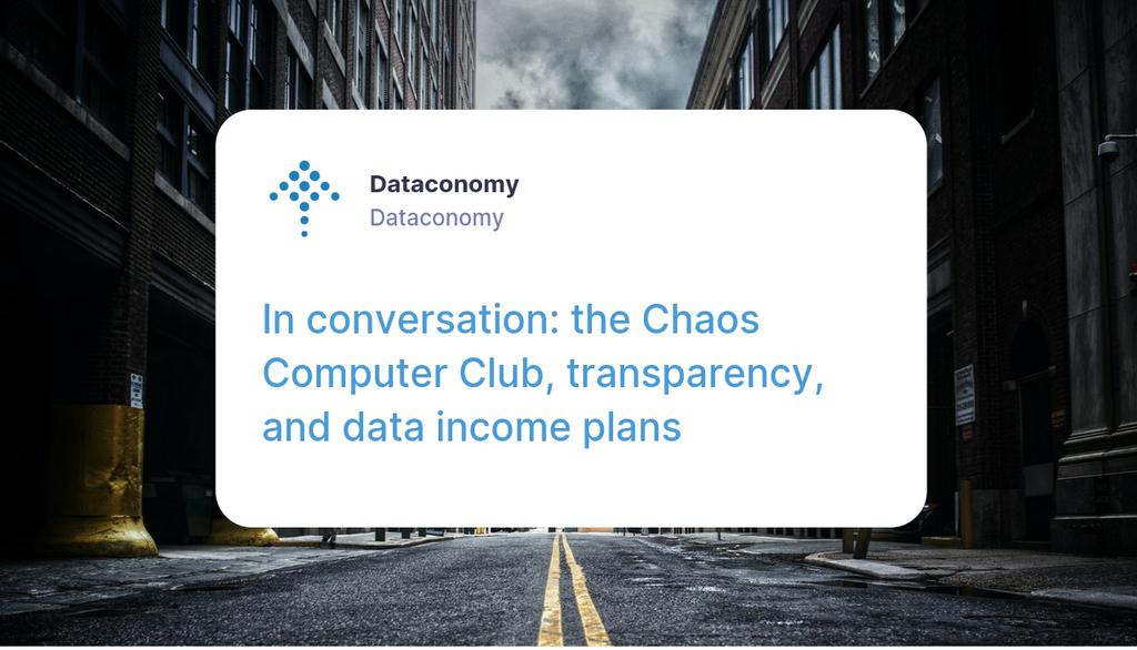 DataconomyMedia's tweet image. &quot;From our perspective, incentivizing people to share their computing power, generally in the context of their data, but later on also for other things, is a different incentive than getting paid for giving access to data.&quot;

▸ link.dataconomy.com/vLbGda

#polypoly #DataSovereignty