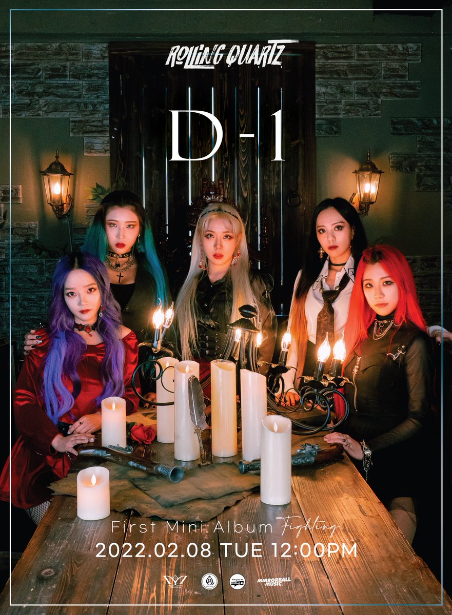 *** D-1 poster 💎❤👑

** 1st M/V #GoodNight (Youtube)
** 1st Mini Album #Fighting (Online)

* Our album release may be slightly 
delayed on Spotify and Apple Music.

#첫_미니앨범 #화이팅 #롤링쿼츠 
#RollingQuartz #다이아뎀 #Diadem
#ThankYou #Dreamcatcher