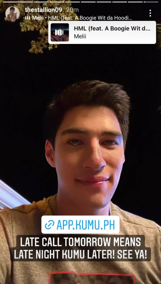 StallionsOFC's tweet photo. IG Update from Albie! See yah tonight. 

#AlbieCasiño | @abcasino09 https://t.co/1OmNII1Rdb