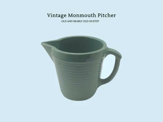 RayTheToolFool's tweet image. Vintage Monmouth Pitcher 1930 | Etsy Canada buff.ly/3urxFbO