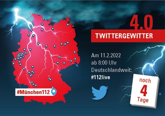 BFMuenchen's tweet photo. Am Freitag ist es wieder so weit. 😎
11.2. Tag des Notrufs.📞Und wir lassen Euch hinter die Kulissen blicken.
Folgt uns auf Twitter @BFMuenchen. 👨‍🚒👩‍🚒
Von 8.00 bis 20.00 Uhr. Einsätze live, Hintergründe uvm.
#München112 #112live 🚒🚑🚨
Wir freuen uns auf Euch.

#wirfuerMuenchen https://t.co/vhqcIj4oSw