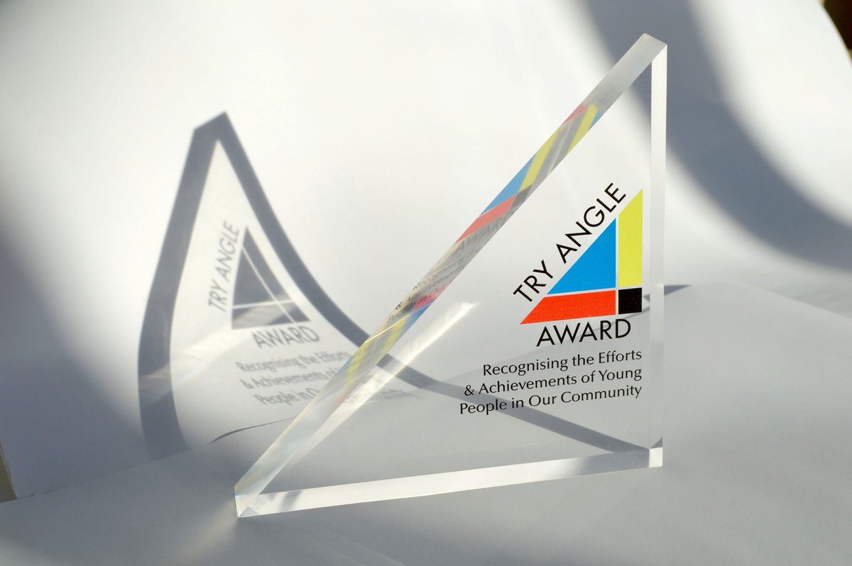 TryangleAwards2's tweet photo. The Tryangle Awards recognise the unsung young people in our communities, giving up their own time to help others in need. Nominate them today for a unique Tryangle Award trophy and celebrate the real 'tryers' in Worcestershire! https://t.co/YynifLAKpP  #WorcestershireHour https://t.co/5xS6Rzir20