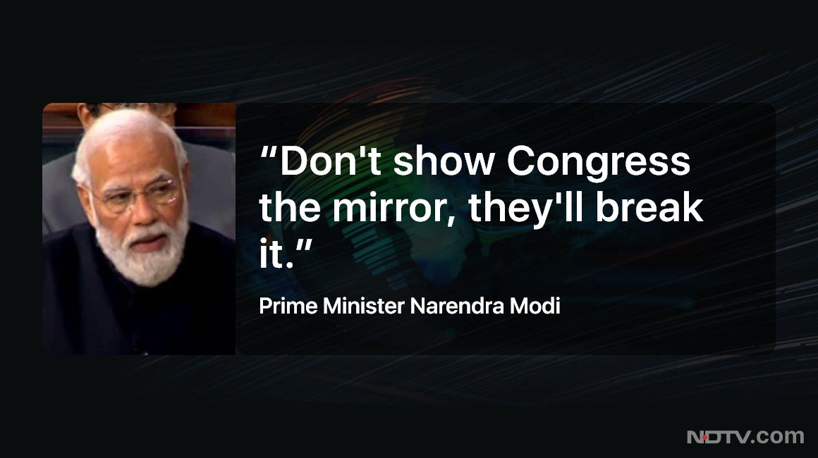 “Must ask Congress why people have rejected them”: Prime Minister <a href="/NarendraModi/">Narendra Modi</a> in Lok Sabha