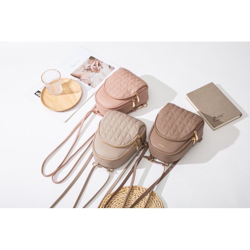 FashionReco's tweet photo. 🍀✨ Rekomendasi mini backpack/ransel super gemes cocok untuk ngampus dan main✨🍀

⭐ Rating 4,8++ https://t.co/8Wh3DGOen0