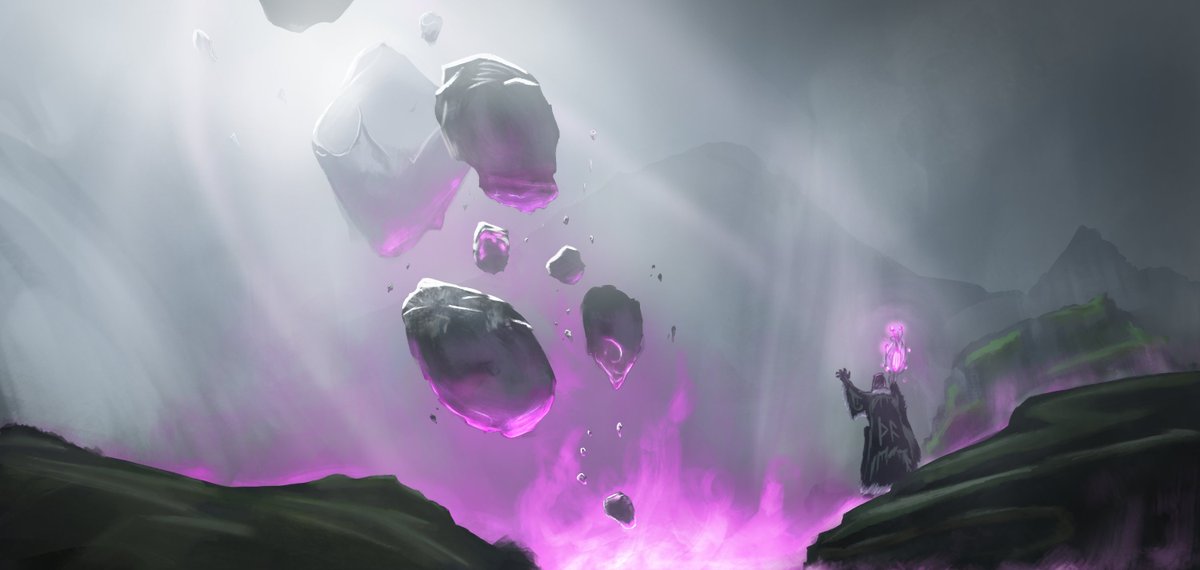 Jar0Jello's tweet photo. Fantasy Style Landscape (with colour variations) 
#RobloxDev #Roblox #robloxart #Digital #art #landscape #fantasy #digitalpainting https://t.co/3vGPvyz6sQ