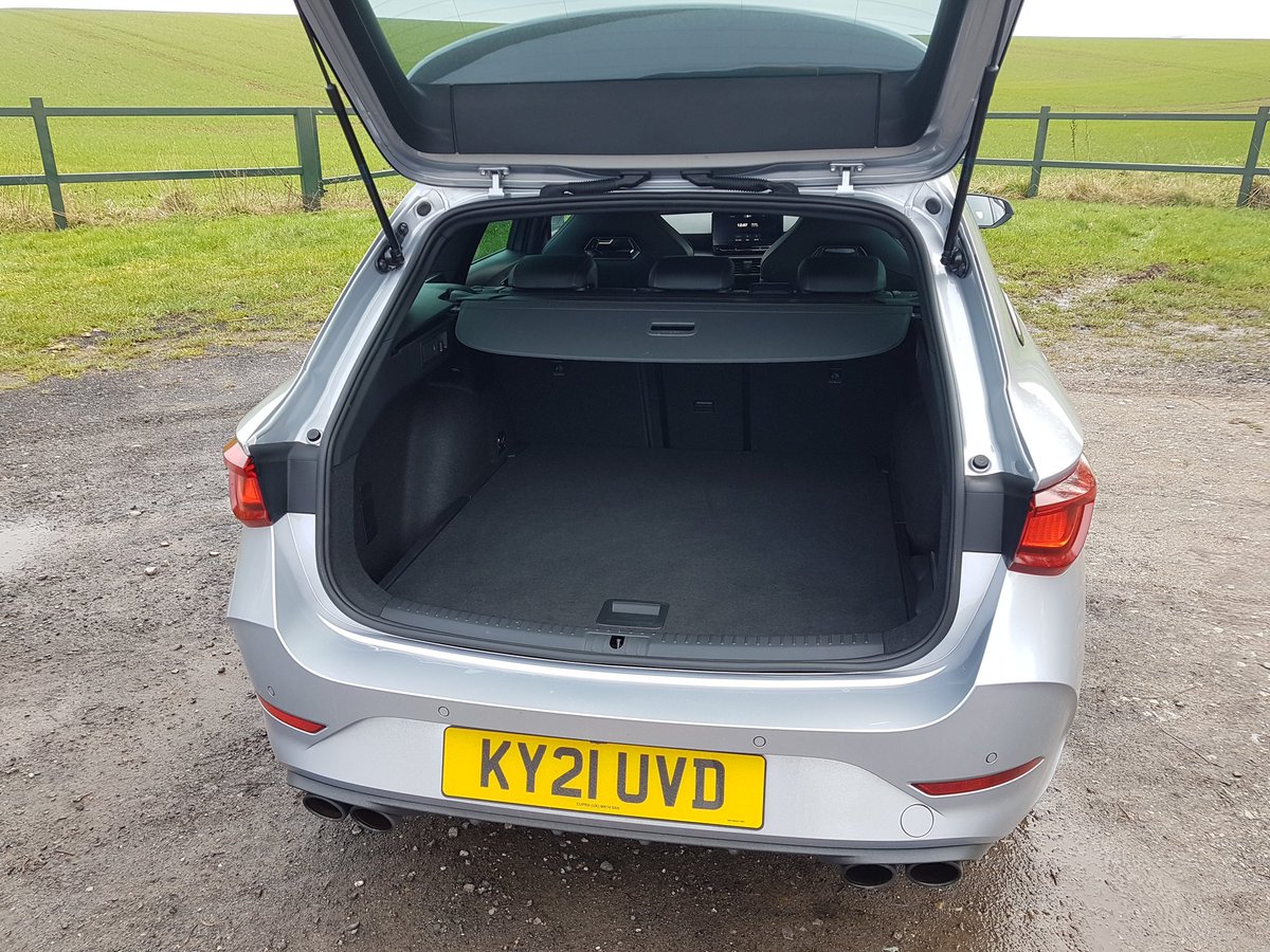MttRbnsn's tweet photo. This week's test car: the @CupraMedia #Leon #Estate 310 #TSI #4Drive #DSG #VZ2, £40,195 as tested.
High hopes for this, because the old Leon Estate Cupra R #Abt 350 was terrific, as is the current #Formentor using this drivetrain.
Del. driver left it in Cupra mode. Felt rabid. https://t.co/Qry4Y2agcl