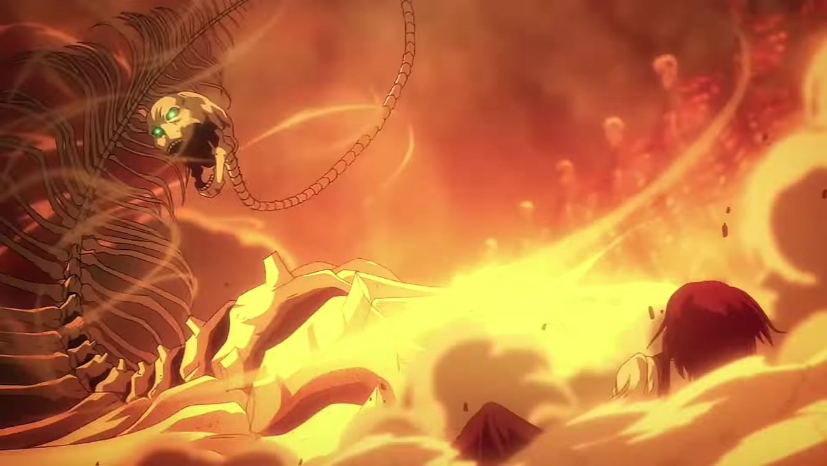 SleepingIshi's tweet photo. The craziest and most well animated transformation sequence in Attack on Titan, frame by frame. https://t.co/aQHosp2Rtu