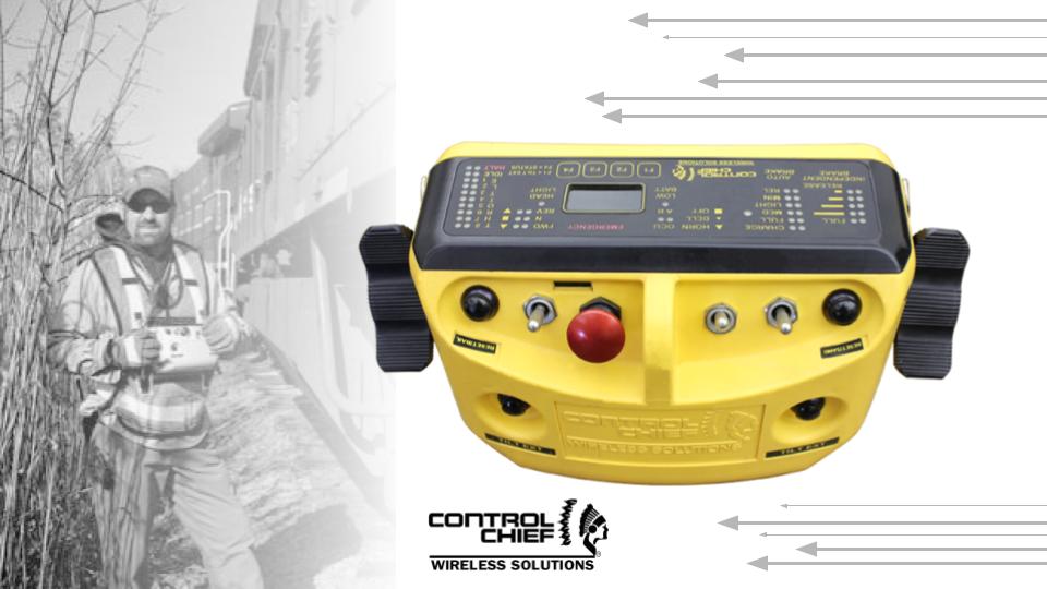 ControlChiefCo's tweet photo. The OCU (Operator, Control Unit) is a belt pack style transmitter designed for locomotive switching operations. #controlchief #trains #locomotive #locomotiveremotecontrol https://t.co/9Fg0qjE9Rd https://t.co/qNaOb1O5YY