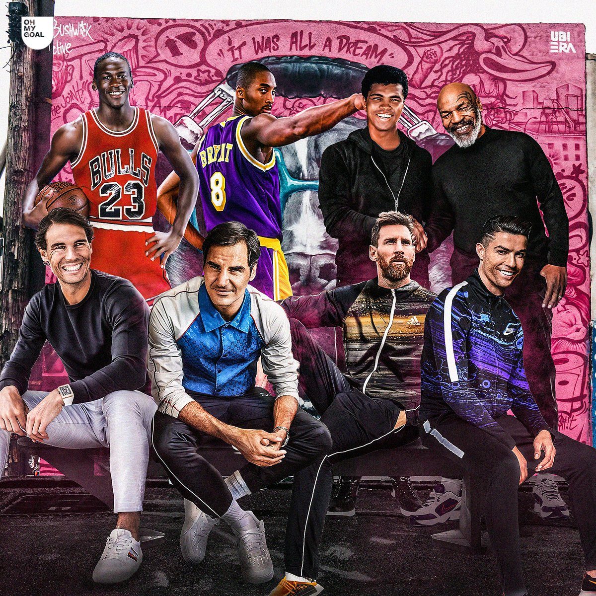 ohmygoal_fr's tweet photo. Les GOATs du sport 🐐🔥 https://t.co/DJedxoQgmu