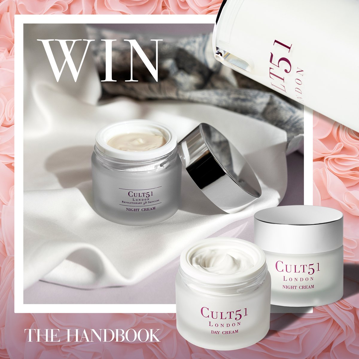 cult51london
Win your Cult51 skincare essentials with <a href="/thehandbooknews/">The Handbook</a> 💌

To celebrate this Valentine’s we’ve coupled up with The Handbook to offer one lucky reader the chance to win our coveted 3 Step Essential Edit. Simply enter here: 
thehandbook.com/win/win-your-s…
#Goodluck