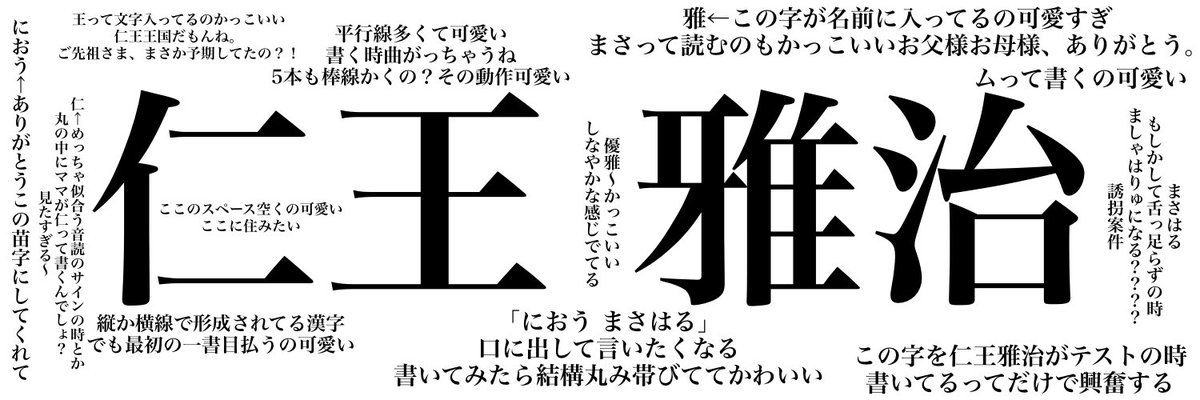 推しの名前って可愛くない? 