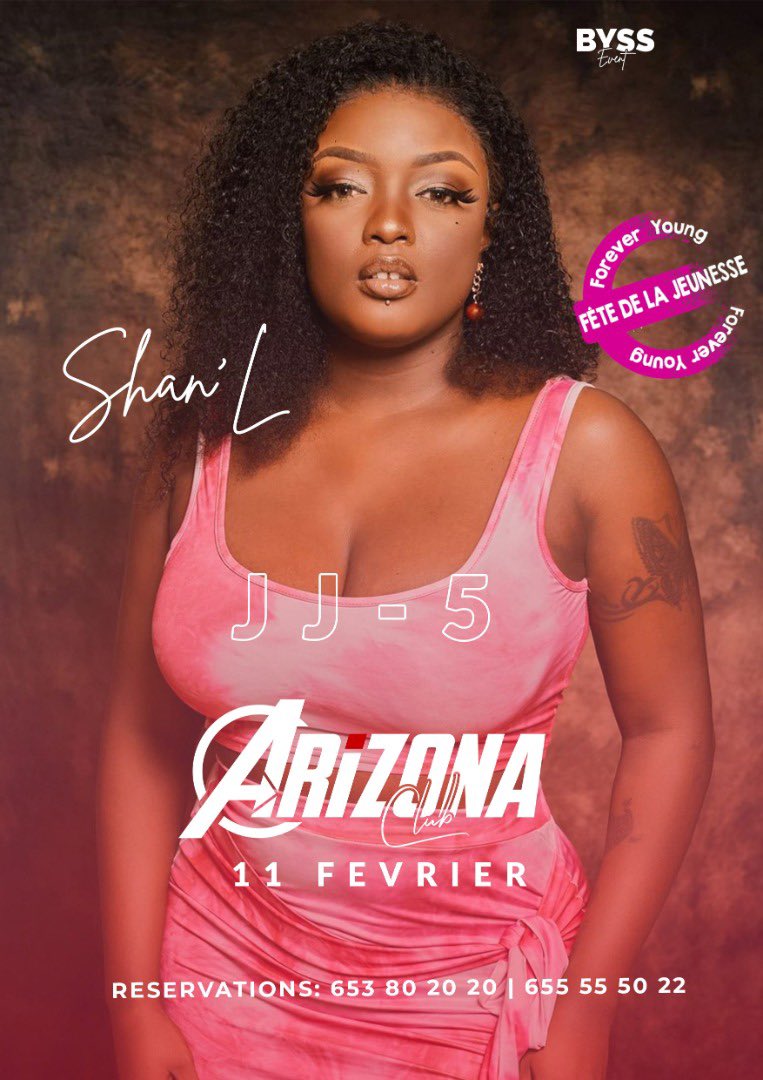 ClubArizonaByss's tweet photo. Si tu n’as pas encore réservé sache que c’est le moment vas-y vite car il ne reste que cinq jours. 😍

#SHANLAUCAMEROUN🇨🇲
#jeunes #jeunesse https://t.co/KUxRoOTdql