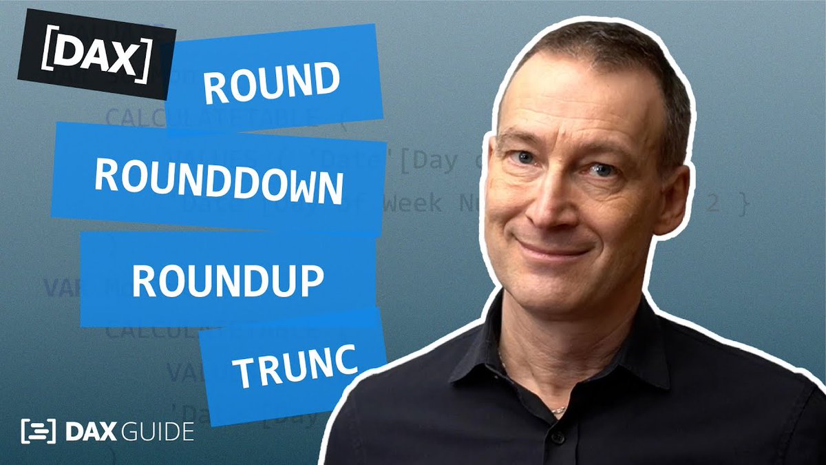 _evaluate's tweet photo. ROUND, ROUNDDOWN, ROUNDUP, TRUNC – DAX Guide https://t.co/VBQua9IyAL https://t.co/6PaRnkU95D