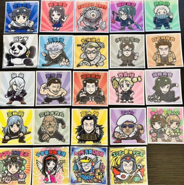 新着20%Off 呪術廻戦マンチョコシール(劇場版含む) funleucemialinfoma.org