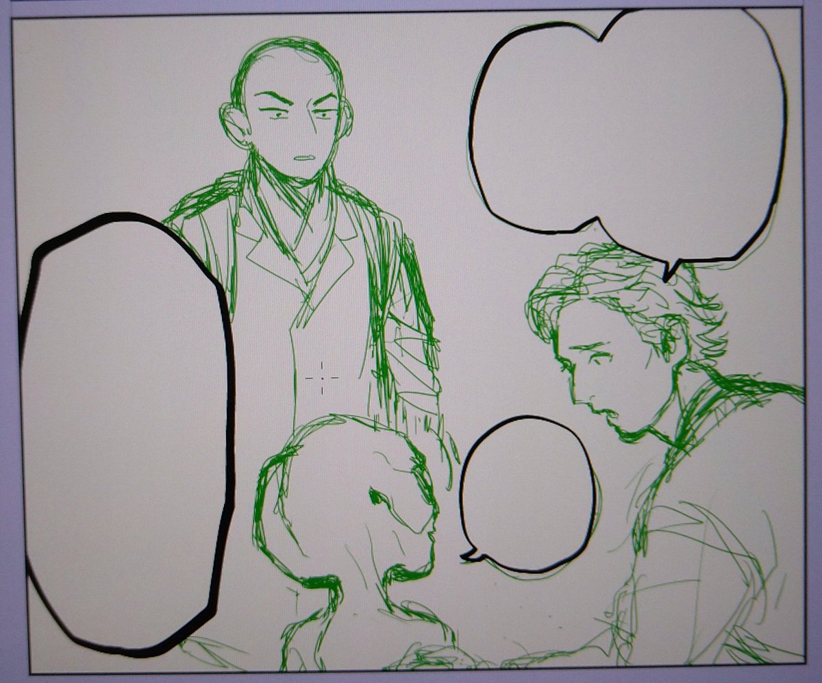 なんか描きたくて、とりあえず手元にあるネタを何も考えずに描いてます 