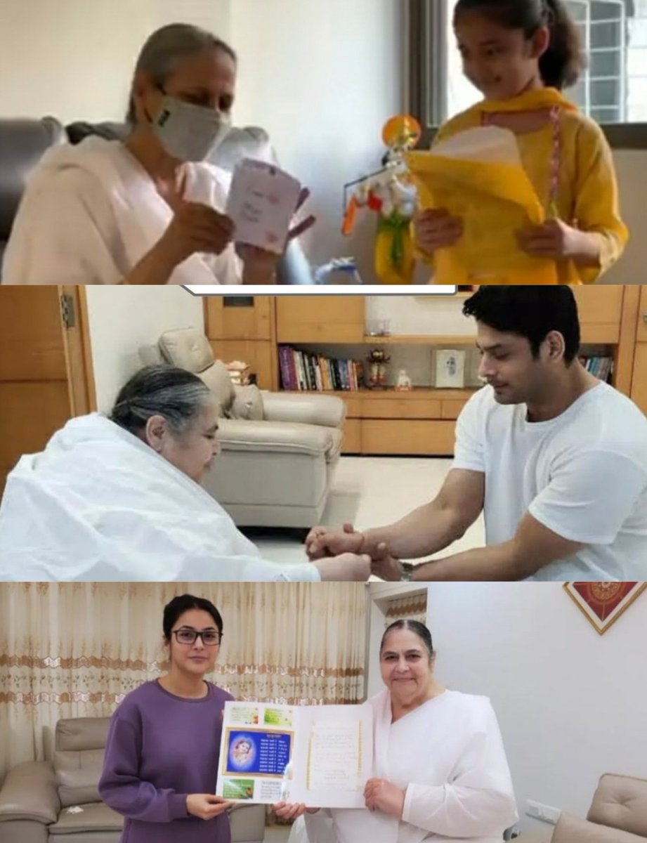 sidharthdec's tweet photo. They celebrate their occasions like this 

Purity happiness love peace bliss 💫💫

#RitaMaa #SidharthShukla https://t.co/xHjnFwE0RZ