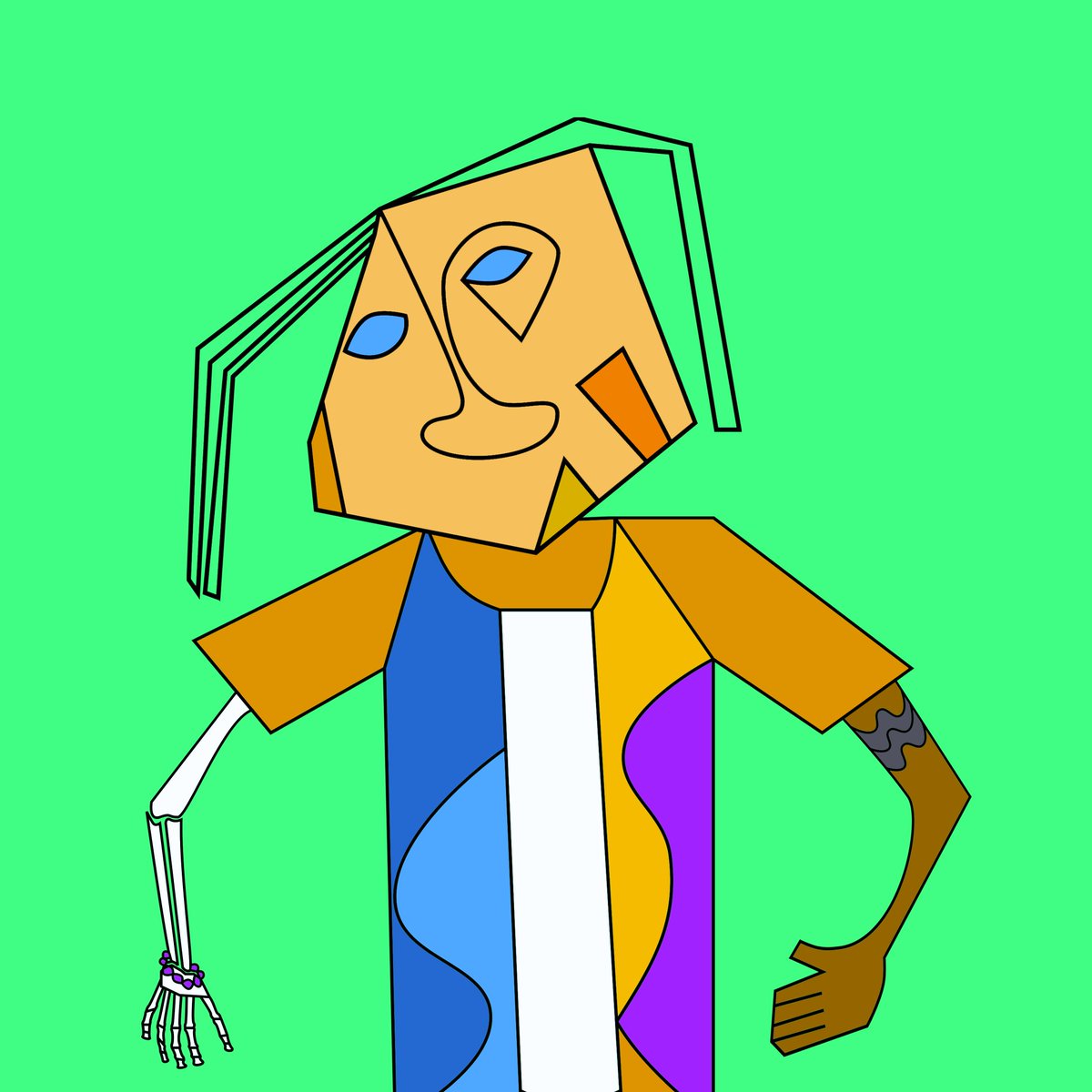 Crypto Cubism tweet media