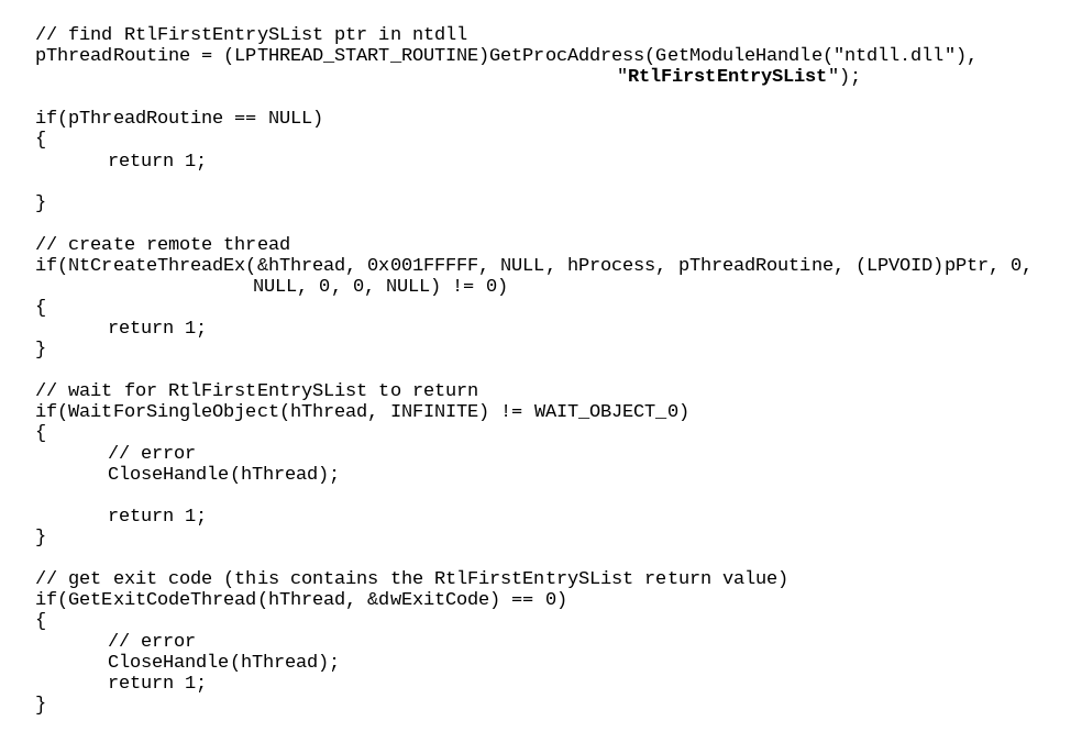 SEKTOR7net's tweet photo. No ReadProcessMemory / WriteProcessMemory due to monitoring? Do not despair. You still can get/set data in the remote process.

@x86matthew has one of the answers. Great work!
https://t.co/XRv0GXhY49 https://t.co/gcyTDxpXFy